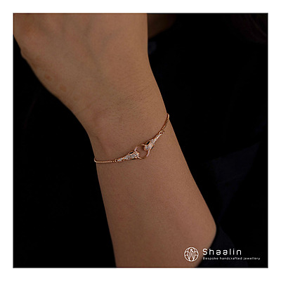 Snake Design Minimal Bracelet