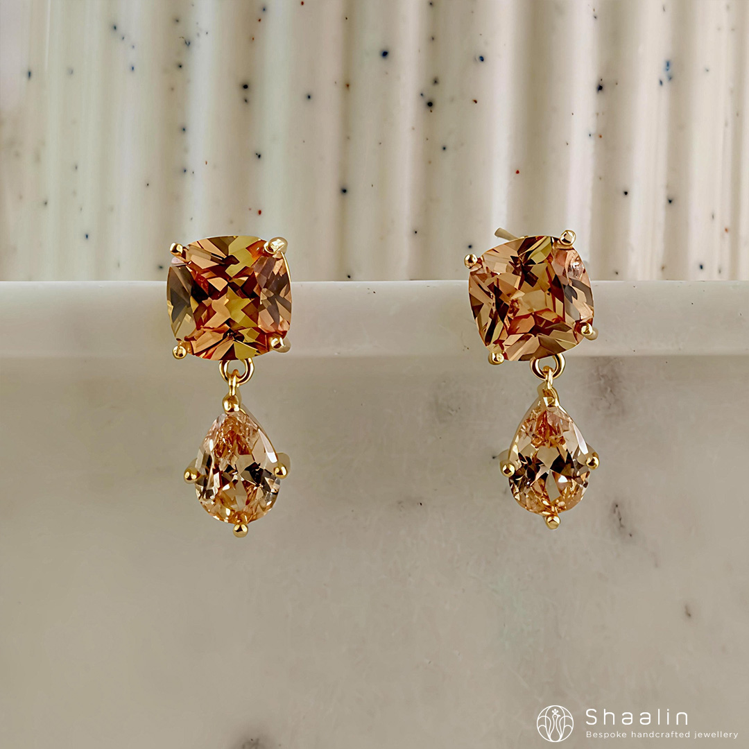Jeweled Teardrops