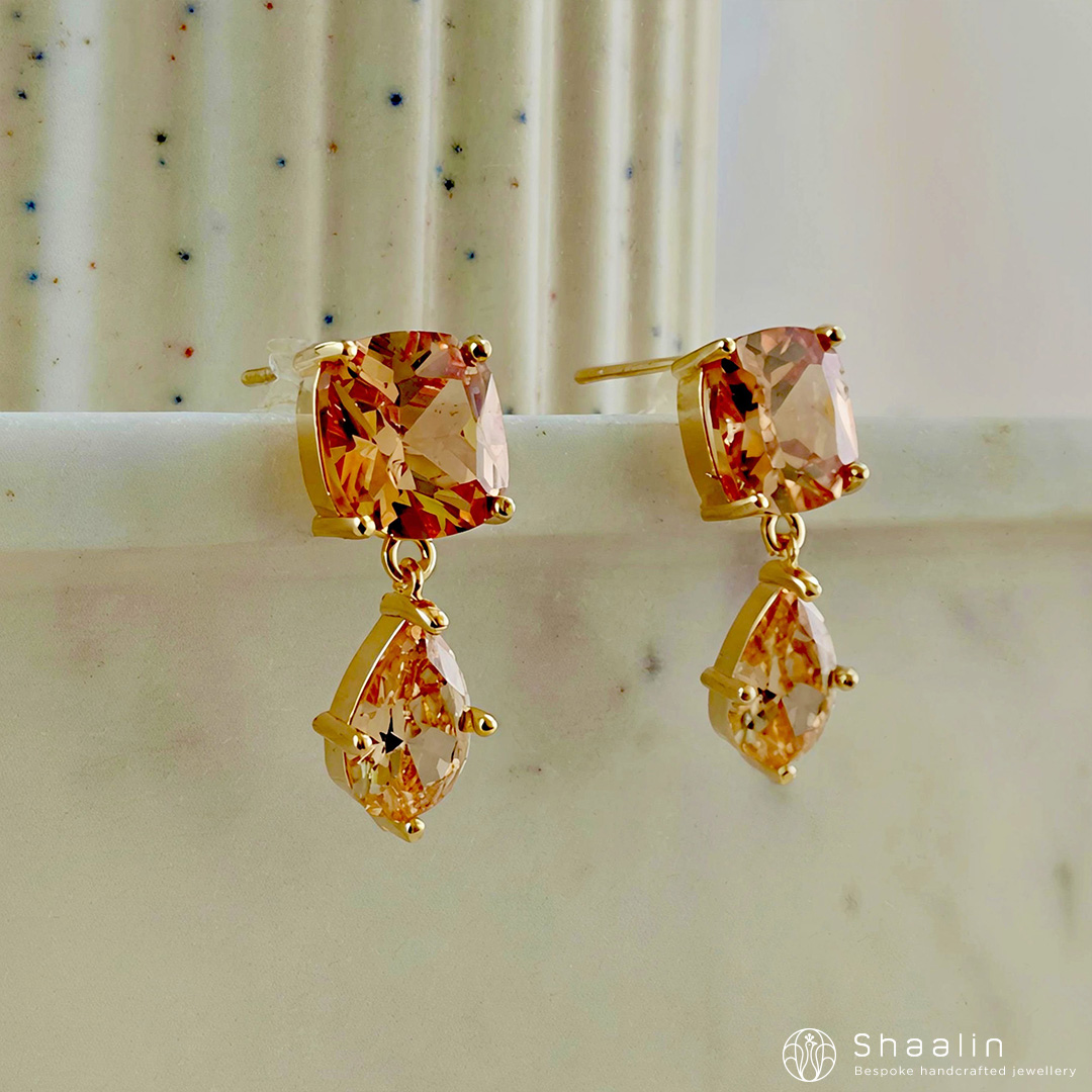Jeweled Teardrops