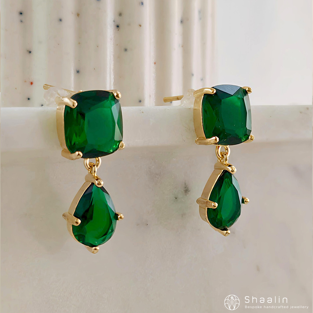 Green Goddess Earrings