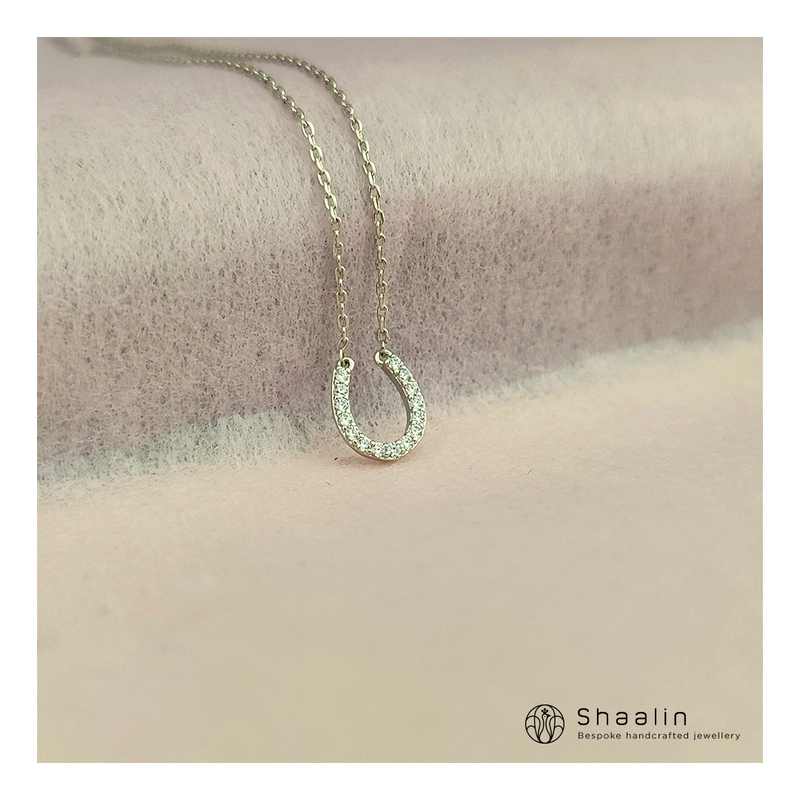 U Shape Sterling Silver Elegant Chain