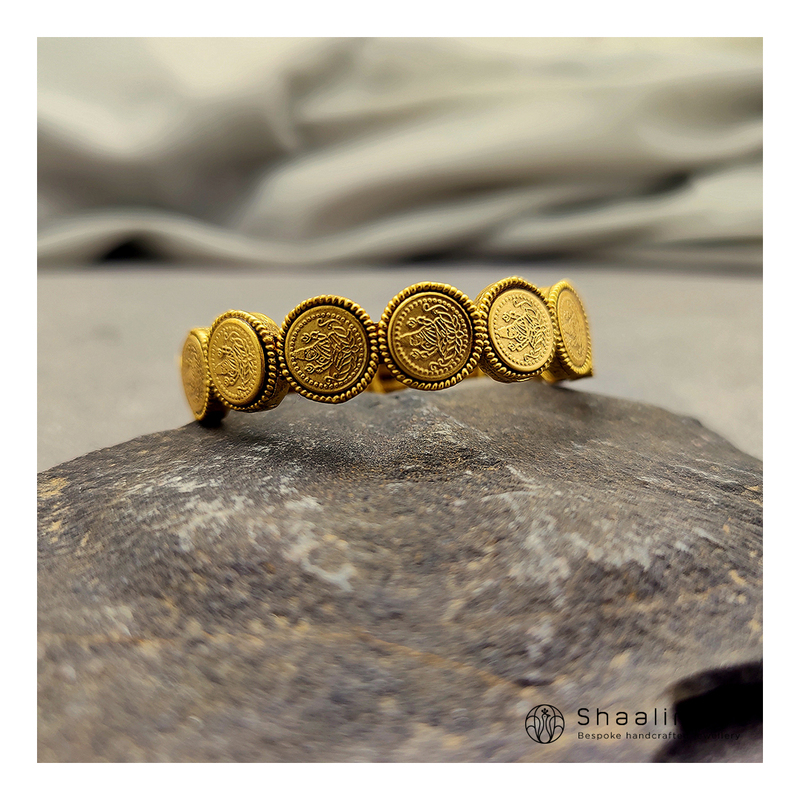 Elegant Gold Plated Adjustable Bracelet